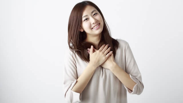 開放された女性